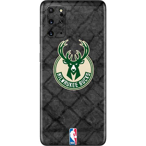 NBA Milwaukee Bucks Rusted Dark Galaxy S20 Plus Skin